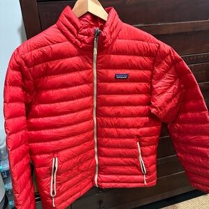 Patagonia Red Puffer Jacket